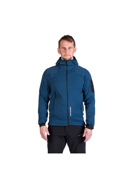 Men's fleece sweatshirt NorthPolar Gioele Blueblack