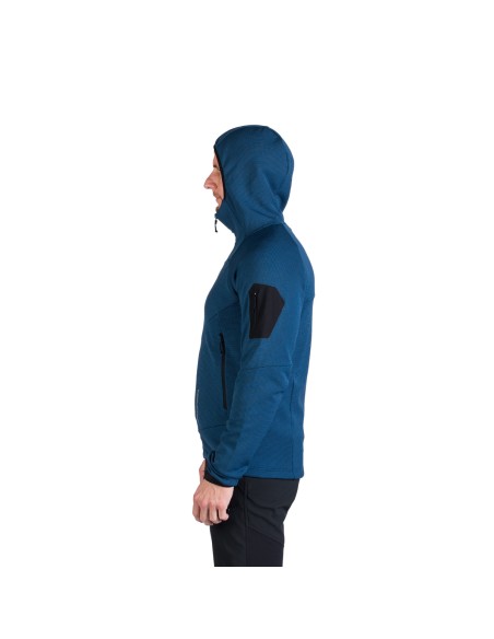 Men's fleece sweatshirt NorthPolar Gioele Blueblack