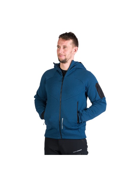 Men's fleece sweatshirt NorthPolar Gioele Blueblack