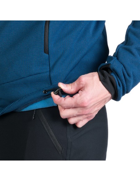 Men's fleece sweatshirt NorthPolar Gioele Blueblack