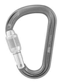 Καραμπίνερ ασφαλείας Petzl Attache Grey
