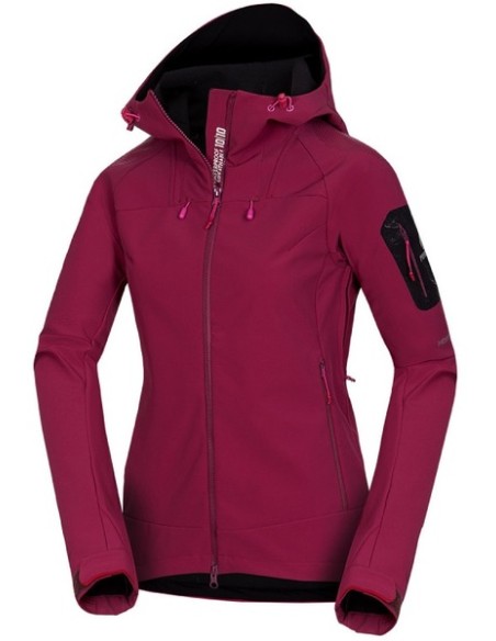 Women's technical jacket North Finder Polana Cherry