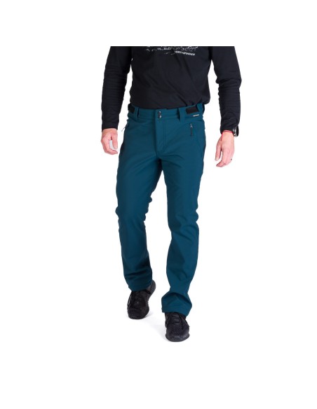 Men's hiking softshell pants Northfinder 3L Mauro Black
