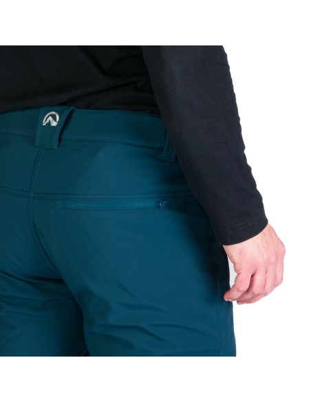Men's hiking softshell pants Northfinder 3L Mauro Black