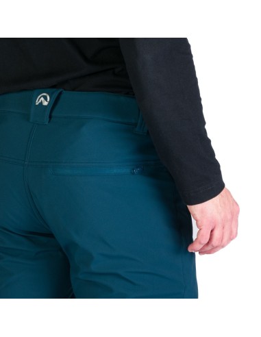 Men's hiking softshell pants Northfinder 3L Mauro Black