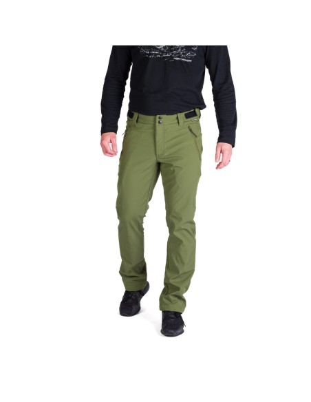 Men's hiking softshell pants Northfinder 3L Mauro Olive