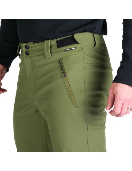 Men's hiking softshell pants Northfinder 3L Mauro Olive