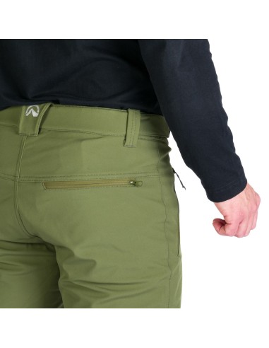 Men's hiking softshell pants Northfinder 3L Mauro Olive