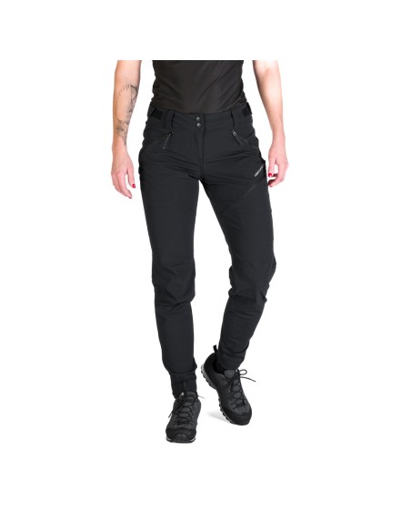 Women's 4way elastic hiking pants Robyn Black