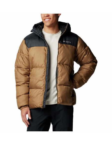 Ανδρικό Μπουφάν Columbia Puffect II Hooded Jacket Delta - Black