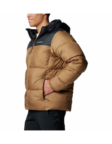 Ανδρικό Μπουφάν Columbia Puffect II Hooded Jacket Delta - Black