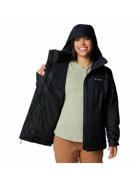 Γυναικείο Μπουφάν Columbia Bugaboo III Fleece Interchange Jacket Black