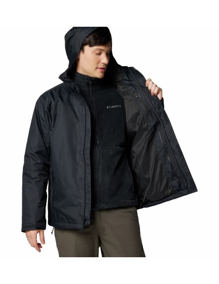 Ανδρικό Μπουφάν Columbia Tunnel Falls II Interchange Jacket Black