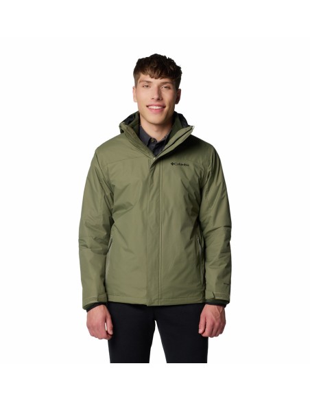Ανδρικό Μπουφάν Columbia Tunnel Falls II Interchange Jacket Stone Green