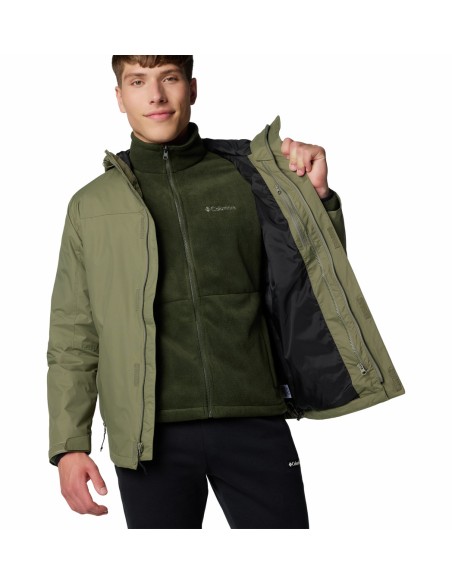 Ανδρικό Μπουφάν Columbia Tunnel Falls II Interchange Jacket Stone Green