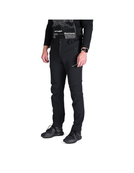 Men's comfortable hiking pants Northfinder Aurelio Black