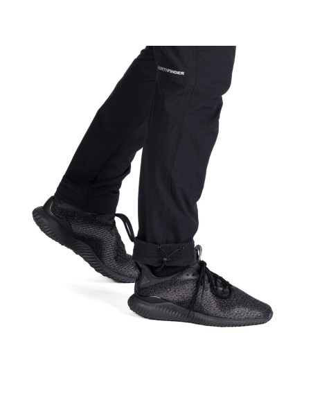 Men's comfortable hiking pants Northfinder Aurelio Black