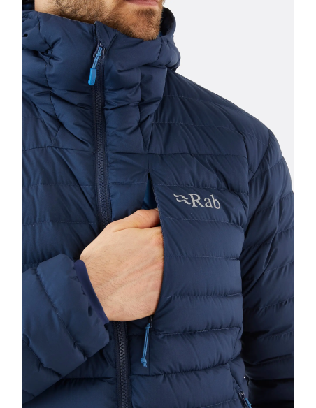 Ανδρικό πουπουλένιο Rab Infinity Microlight Down Jacket Black