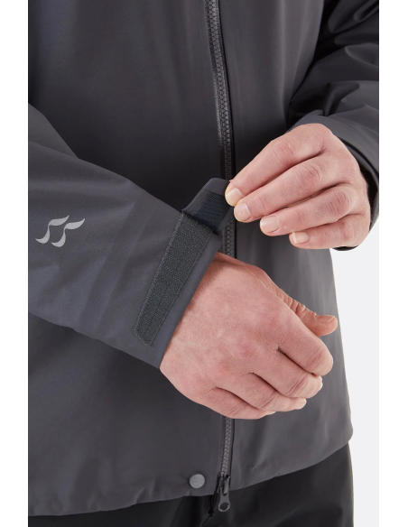 Ανδρικό Αδιάβροχο Jacket Rab Kangri GTX Black