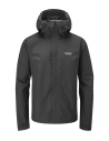 Ανδρικό Αδιάβροχο Rab Downpour Eco Jacket Black