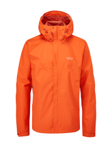 Ανδρικό Αδιάβροχο Rab Downpour Eco Jacket Fire Cracker