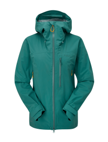 Γυναικείο Αδιάβροχο Rab Firewall Waterproof Jacket Eucalyptus
