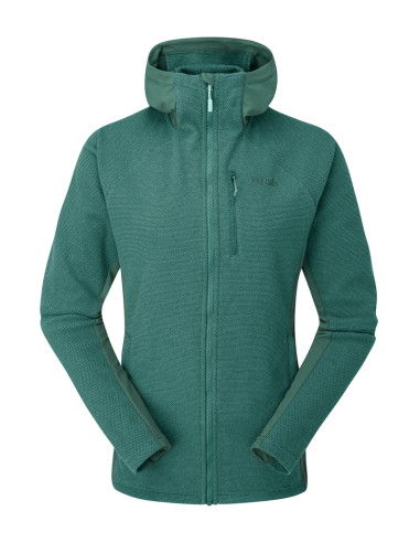 Γυναικείο Fleece Rab Capacitor Hoody Eucalyptus