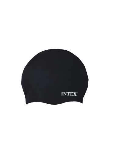 Intex Σκουφάκι Κολύμβησης Σιλικόνης Black