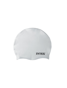 Intex Σκουφάκι Κολύμβησης Σιλικόνης White