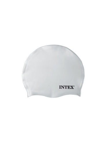 Intex Σκουφάκι Κολύμβησης Σιλικόνης White