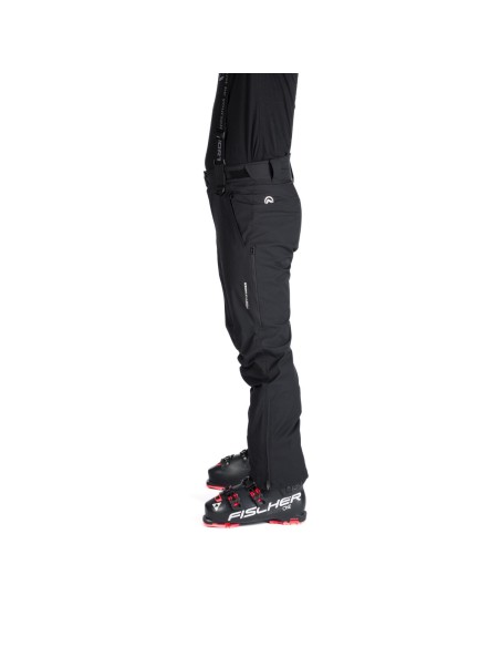 Men's comfortable ski pants North Finder Wilmer Black