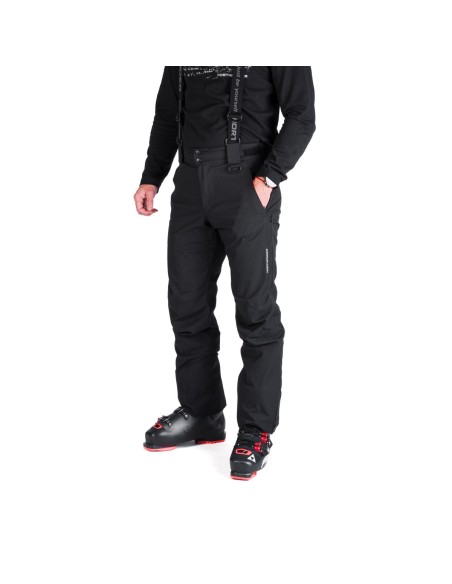 Men's comfortable ski pants North Finder Wilmer Black