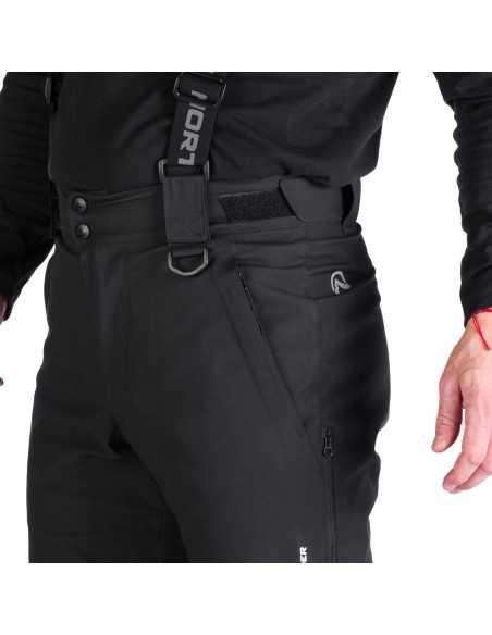 Men's comfortable ski pants North Finder Wilmer Black
