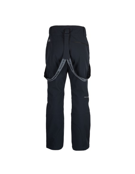 Men's Ski softshell pants pants North Finder Erastus Black