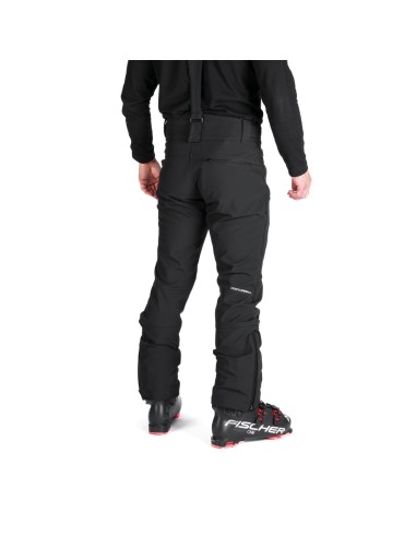Men's Ski softshell pants pants North Finder Erastus Black
