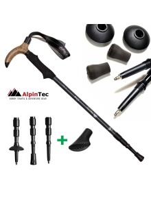 Μπατόν AlpinTec Live A-Shock T-Shape Grey