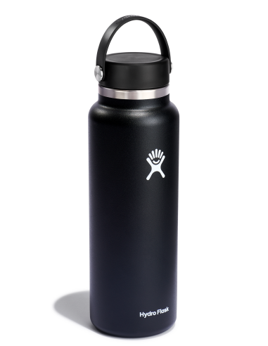 Θερμός Hydro Wide Flex Cap 1183ml - Black