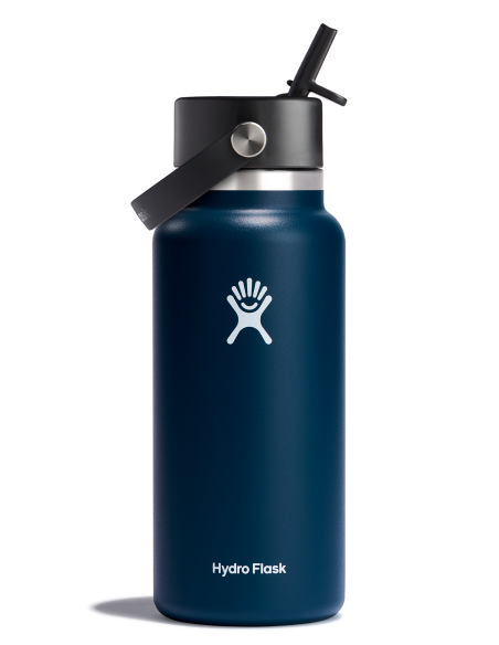 Θερμός Hydro Wide Flex Straw Cap 946ml - Indigo