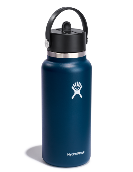 Θερμός Hydro Wide Flex Straw Cap 946ml - Indigo