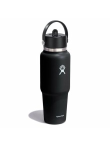 Θερμός Hydro Wide Flex Straw Travel Bottle 946ml - Black 2