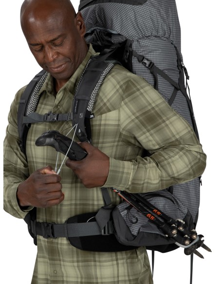 Σακίδιο Ορειβασίας Osprey Aether Pro 75 Silver Lining