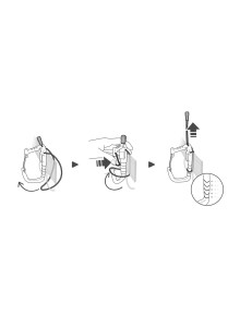 Καραμπίνερ πλαστικό Petzl Caritool Evo 2