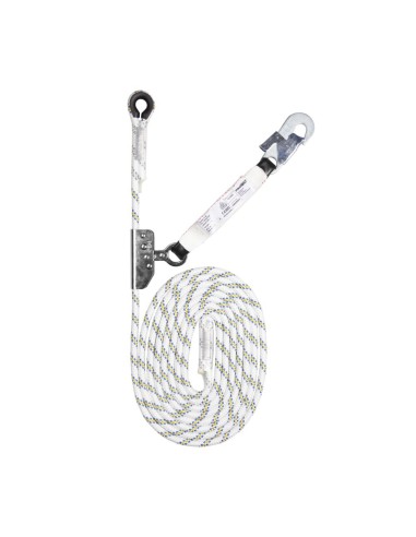 Fall arrester Protekt LINOSTOP II + 10m