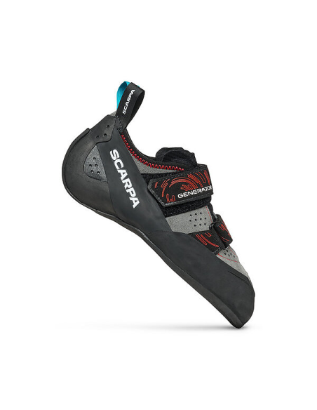Παππούτσι αναρρίχησης Scarpa Generator V Midgray - Red