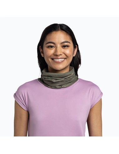 Buff® Coolnet UV Neckwarmer - Solid Khaki - 119328.854.10.00