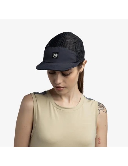 Buff® 5 Panel Explore Cap - Saret Black - 133549.999.10.00
