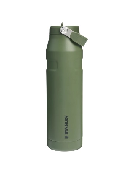 Θερμός Stanley The IceFlow™ Bottle with Flip Straw 1.06L - Dried Pine