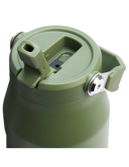 Θερμός Stanley The IceFlow™ Bottle with Flip Straw 1.06L - Dried Pine