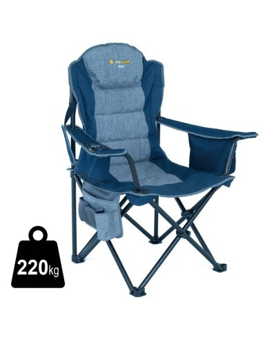 Καρέκλα Πτυσσόμενη camping Oztrail Big Boy Navy Blue