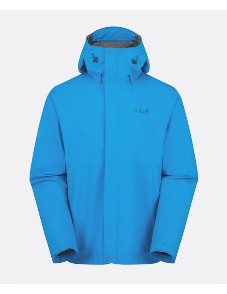 Ανδρικό Αδιάβροχο Jacket Rab Downpour Maya Blue